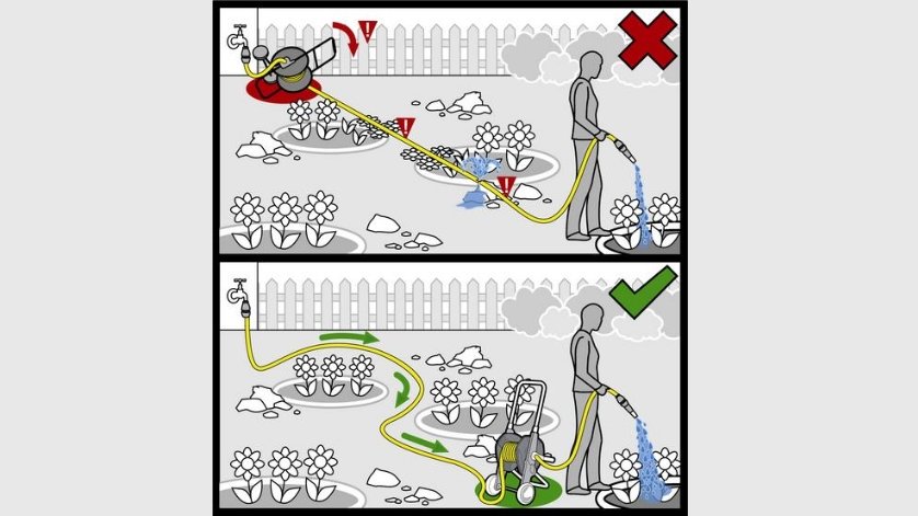 HT 80 M металл шланг арбасы (шлангпен бірге)