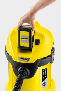 Хозяйственный пылесос Karcher WD 3 Battery Set