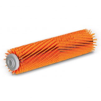 Цилиндрическая щетка, высокий/низкий, оранжевый, 300 mm - Karcher - https://karchershop.kz