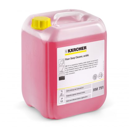 Средство для чистки полов RM 751 на основе кислоты, 10 л - Karcher - https://karchershop.kz