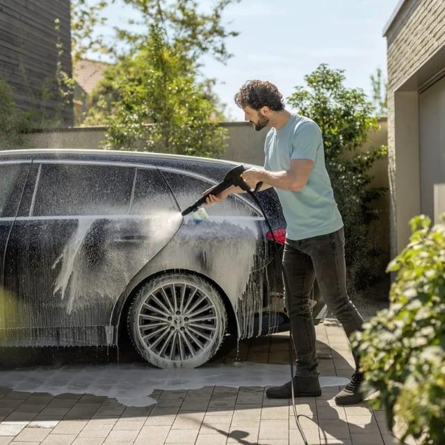 Как правильно помыть автомобиль с помощью минимойки Kärcher Karchershop.kz